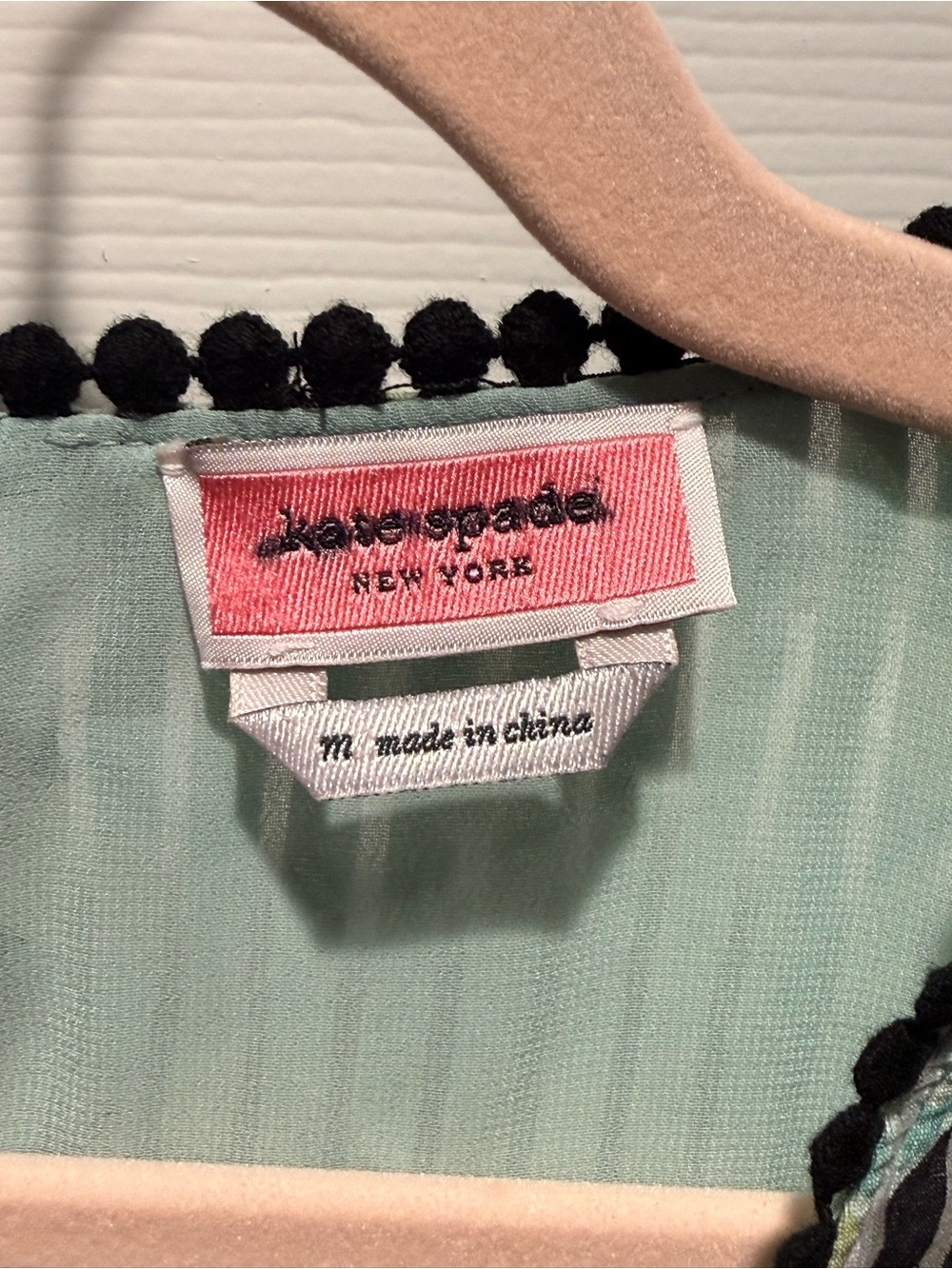 NWOT Kate Spade new york Dahlia Bloom Burnout Top - Picture 3 of 3